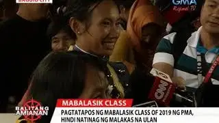 Balitang Amianan: Pagtatapos ng Mabalasik Class of 2019 ng PMA, Tunghayan