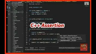 C++ Assertion Programming Tutorial | Software Coding Tutorials Channel