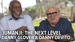 Jumanji: The Next Level | Danny DeVito & Danny Glover talk Kevin Hart, Dwayne Johnson | Extra Butter