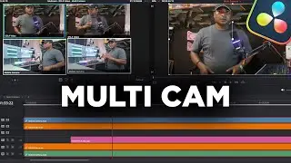 MULTI CAMERA Video Edit in DaVinci Resolve 19 | Hindi Tutorial