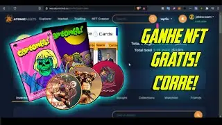 Como ganhar NFT grátis! Dica super rápida.