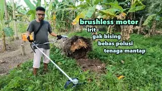 mesin rumput cordless tenaga lemah? coba dulu yg satu ini! - INGCO CSTLI20018 CORDLESS GRASS TRIMMER