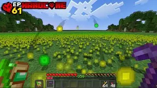 I Built a PORTABLE XP FARM in Minecraft Hardcore