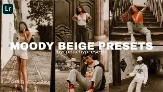 MOODY BEIGE PRESET | Free Lightroom Mobile Presets | Lightroom Editing Tutorial