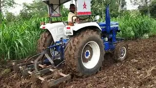 Balwan Tractor work with Cultivator || Force Balwan 550 ||  Gayatri Cultivator || Swapnil Shinde