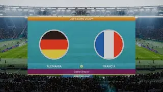 PES 2021 Euro 2020 Germany Vs France [Xbox Series X] 4k 60Fps