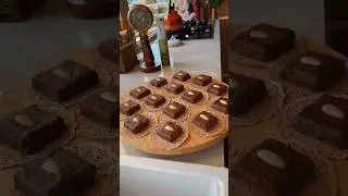 بسبوسة مغطسة بالشوكولا 🍫 chocolate coated basbousa #abirzkitchen #cooking