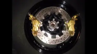 Не покрывайте тормозные суппорта Brembo лаком после порошковой покраски
