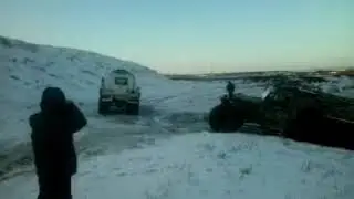 Вездеход Хищник полузаклинивший ДВИГАТЕЛЬ-ПЛЕН