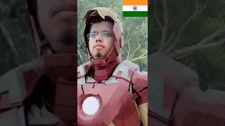 iron man  suit 🇮🇳 vs American 🇺🇸 iron man | #ironman #ironmansuitup #indianironman #america