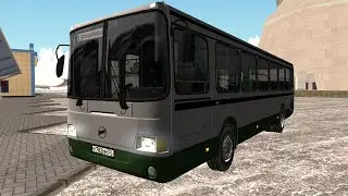 Работа водителем городского автобуса ЛиАЗ 5256|GreenTech RP CRMP