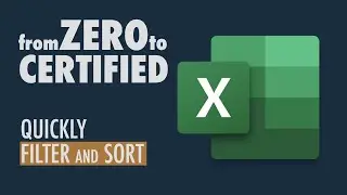 Microsoft Excel Basics - Filter and Sort a Table