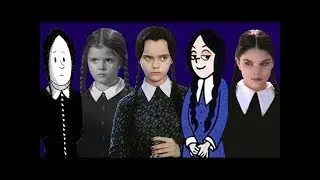 Семейка Аддамс: Разные образы Уэнздей Аддамс
