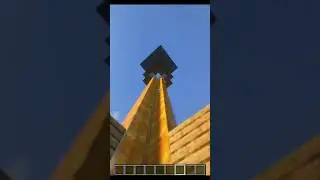 Скоростной лифт Майнкрафт #майнкрафт #minecraft #тикток