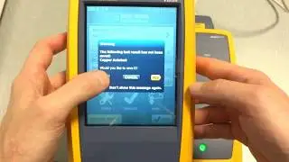Testing Cables with Fluke Networks Versiv and DSX 8000 Cable Analyser