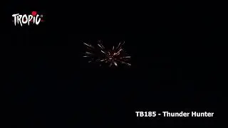 TB185   Thunder Hunter   TROPIC Fireworks, Fajerwerki, Feuerwerk, Vuurwerk, Feu d'artifice