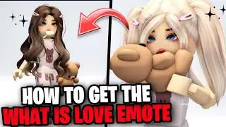 HOW TO GET THE 'WHAT IS LOVE' EMOTE IN ROBLOX