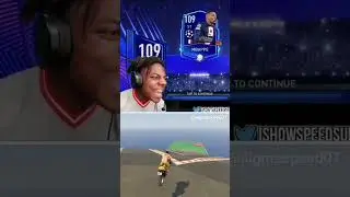 ishowspeed FIFA mobile pack opening mbappe