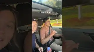 Practicing rushing to the hospital