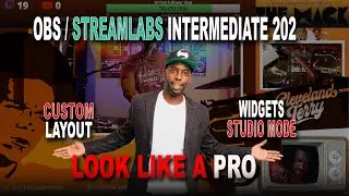 Use Twitch like a Pro - OBS & Streamlabs 202 For DJs - Multiple Scenes, SLOBS Widgets, Studio Mode