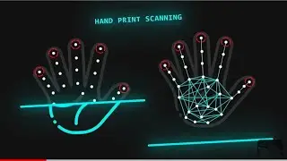 Hand Print Scanning Animation Effects | HTML CSS | Gscodify Technical