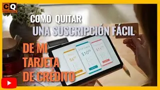 Cómo quitar SUSCRIPCIONES de mi cuenta bancaria |Eliminar SUSCRIPCIONES NO DESEADAS