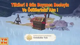 Genshin İmpact Türkçe / Untellable Tale / Gizli Başarım / Dragonspine
