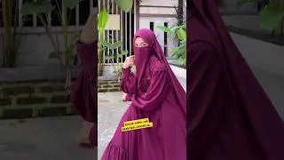 cantiknya ukhti cadar ini, MasyaAllah 