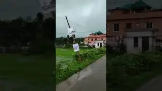 Start of rainy season Bangladesh. 14 June 2023.বর্ষার আগমন সিলেটে।