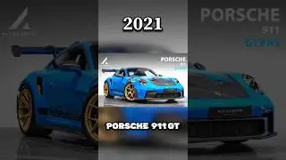 Evolution of Porsche 911 GT3 RS 🔥 (1996 ~ 2024) #shorts #virel #trending #supercar #porsche