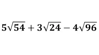 Calculators Not Allowed | Simplify the given square root expression | Math Rapper