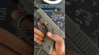 G19 w/21 round magazine great option for security #edc #magazine #glock #pistol