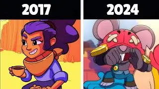 ALL BRAWL STARS ANIMATIONS 2017-2024😳