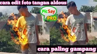 Cara edit foto tangan aldous di piscy pro