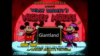 Mickey Mouse E62 Giantland (1933) HQ COLORIZED