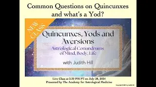 What is a Quincunx and a Yod?