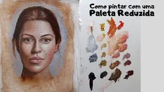 Pintando com a Paleta Reduzida:  Branco, Preto, Amarelo Ocre e Vermelhão