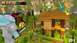 J'ai débuté une survie sur un Mod INCROYABLE ! (Alex's caves mod)