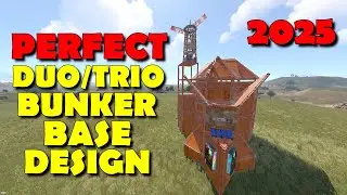 RUST PERFECT SOLO/DUO/TRIO BUNKER BASE DESIGN 2025