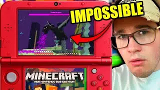 quest to defeat the Ender Dragon... | Minecraft 3DS