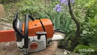 Покупка б.у.бензопилы STIHL MS 361.Первый запуск из коробки.