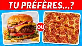Tu préfères ? 50 DILEMMES de NOURRITURE 🍔🍕