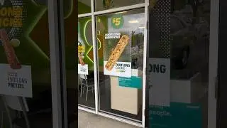 Biscotto da 30cm da tutto da pucciare.  Novità di subway