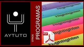 Subrayar o resaltar texto en un PDF con ADOBE