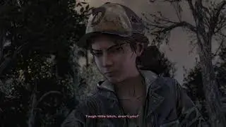 Telltale the walking dead: meeting Abel and Lilly In the woods