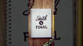 Sketch vs Final - Shikamaru