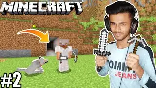 GOING FOR MINING WITH MY DOG | MINECRAFT GAMEPLAY |#2