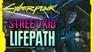 Cyberpunk 2077 - Street Kid Lifepath Intro // Full Prologue All Choices - 4K 60fps