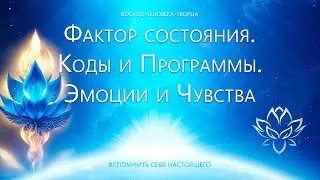 Фактор состояния. Коды и Программы. Эмоции и Чувства