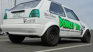 The Fastest VR6 Car In The World - Donkey Tec Golf  - 8.51@ 164 mph